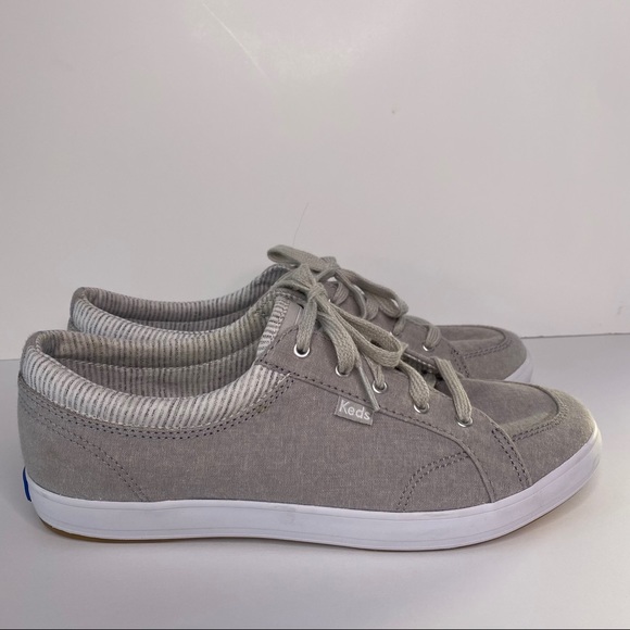 keds center chambray gray